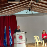 Departamenti i gjuhës greke në “Eqrem Çabej” organizoi në Livadhja promovimi e veprës së autorit Thoma Sterjopullo